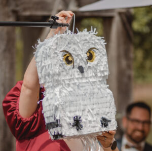 Trauritual Eule Pinata